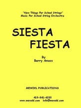 Siesta Fiesta Orchestra sheet music cover